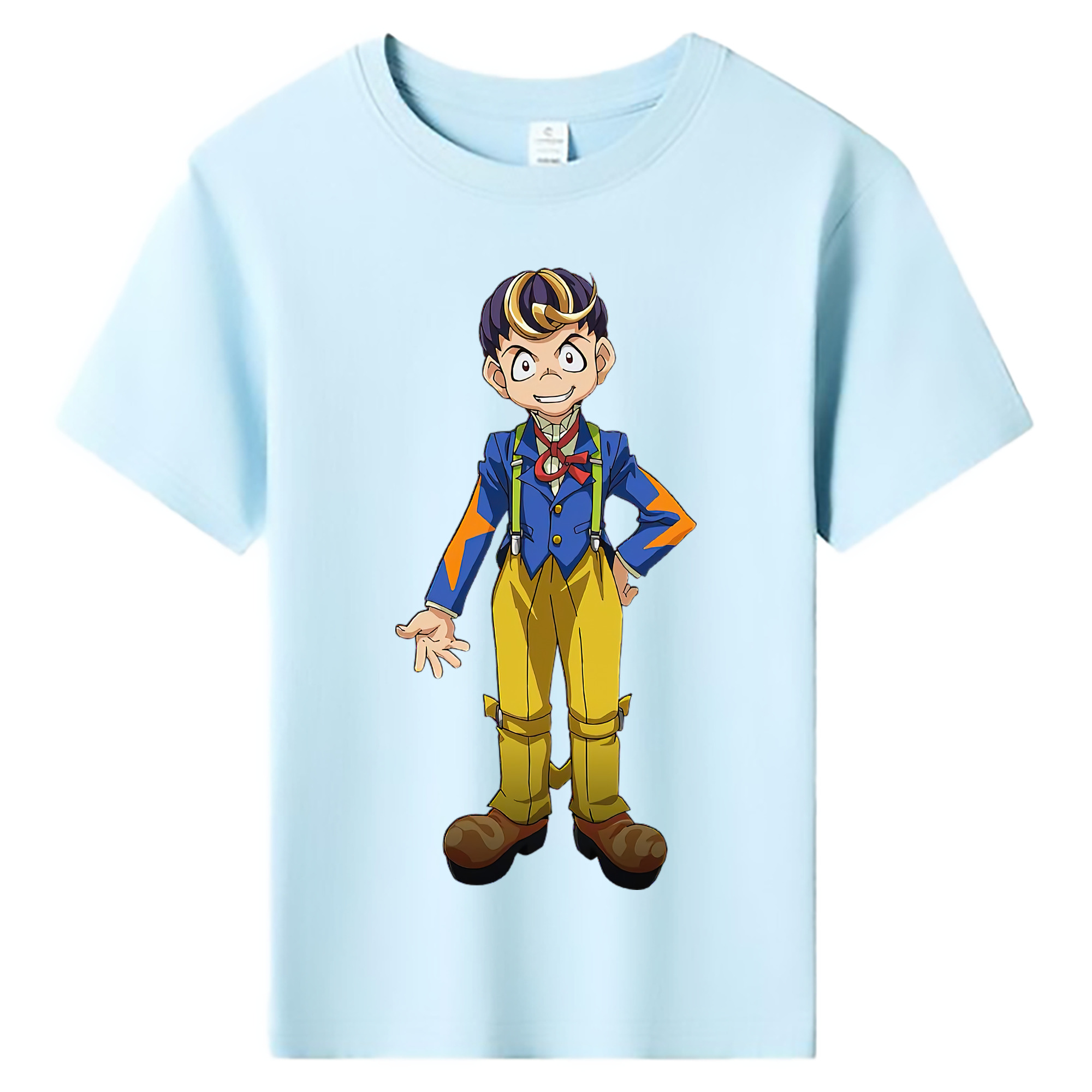 （画像用） 遊☆戯☆王 Yu-Gi-Oh! 綿100％キッズTシャツ（フロントプリント）
